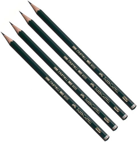 Pencil faber castell 9000 - pencil,