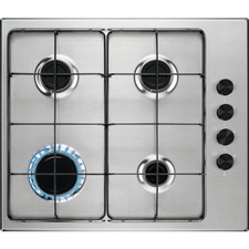 Electrolux KGS6404X 60cm Stainless Steel Gas Hob 37247