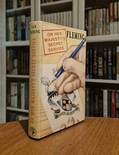 First Edition Ian Fleming 007: On Her Majesty's Secret Service, 1963 (1st/2nd)