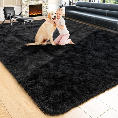 Fluffy rugs large - large, shaggy