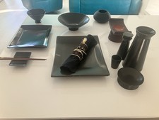 Oriental Stoneware Sagaform Dinner Set  Pristine Condion