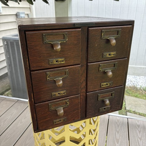Antique library bureau sole - library,