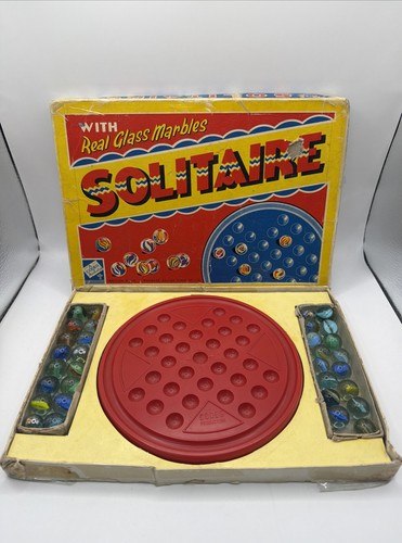 Vintage 1970 solitaire - solitaire, with