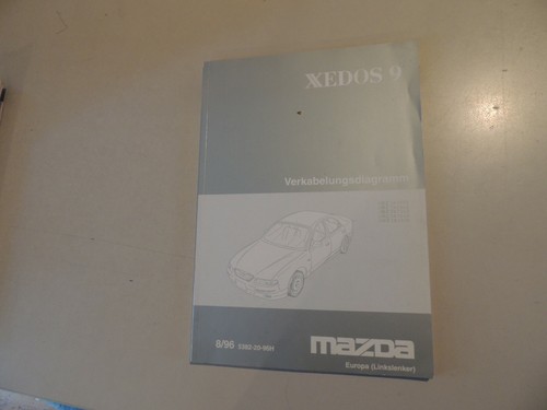 Mazda xedos wiring diagrams - xedos,