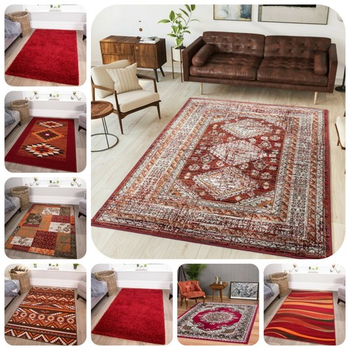 Modern red living - red, room