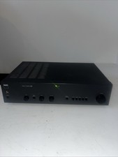 NAD 302 stereo amplifier Works Missing Green Button Powers On Right Speaker Issu