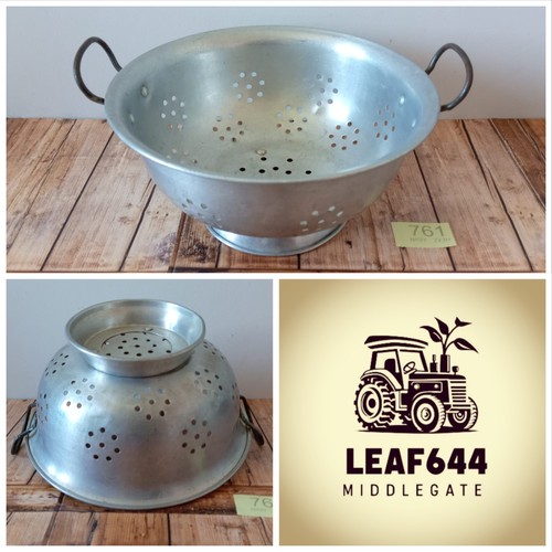 Aluminium colander footed - colander,