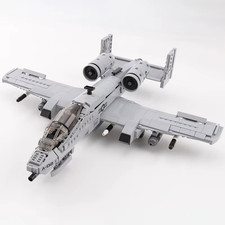 US Military A-10 Fighter Building Blocks Arms Vehicle Model New Type Armored Thu