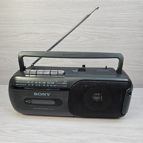 Vintage sony cfm 155 portable - sony,