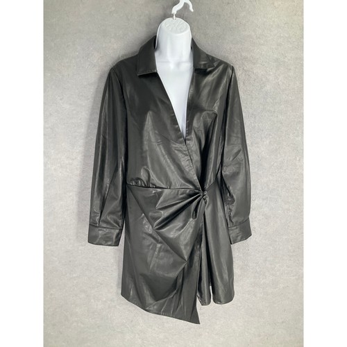 Zara faux leather - faux, front