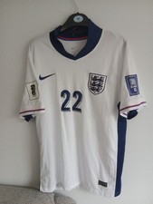 England Football Kit 2024 2026 Qualifiers Home Shirt Bellingham 22 Nike