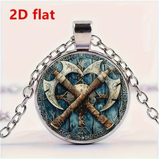 Viking Round Necklace Jewelry