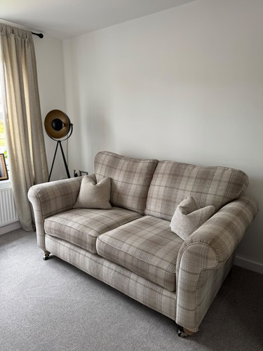 Two large arm chairs and - and, one