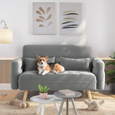 Modern Upholstered Loveseat