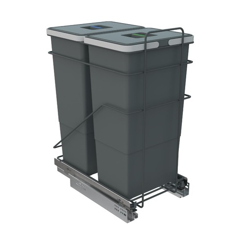 Pull out waste bin - bin, 58l