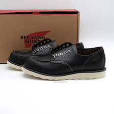 Red Wing Shop Moc Oxford Leather Shoes Men's 8090 Black Made in USA