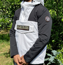 Limited Napapijri Skidoo TapedSeams Bomber Jacket Windbreaker DoubleColor Size S