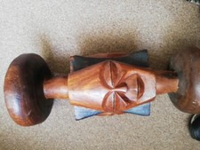 African Tree trunk Hand Carved