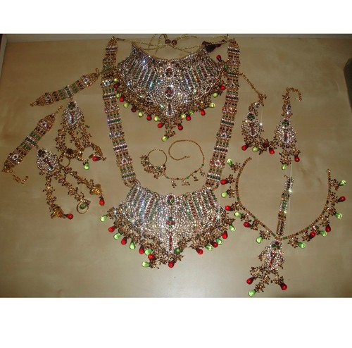 Indian pakistani red bridal