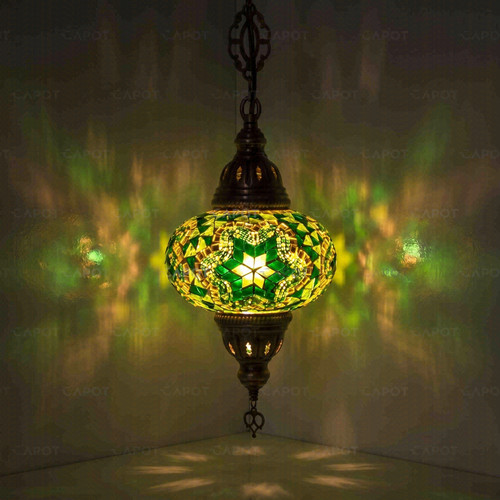 Green turkish mosaic - turkish,