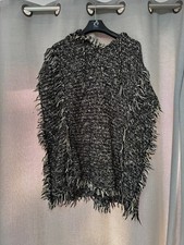 Used Women's Hooded Poncho Size Medium from Topshop