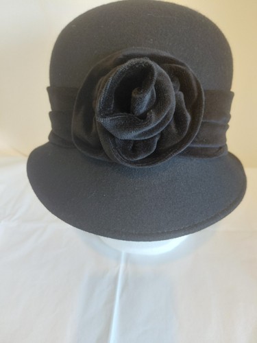 Frangi black wool - frangi, hat