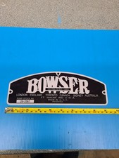 Bowser Petrol Pump Front Plate .