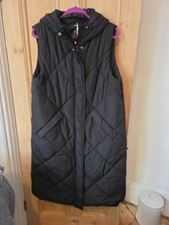 M&S Sleeveless Long Gilet With