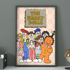 The Raggy Dolls Retro Poster