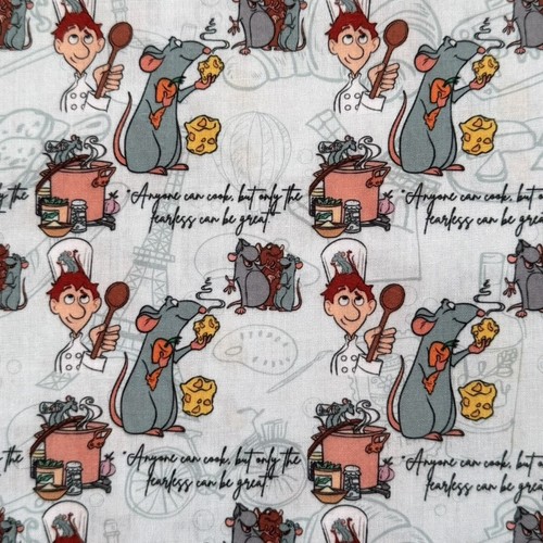 Ratatouille disney fabric - ratatouille,