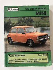 Classic Mini Autodata Owners
