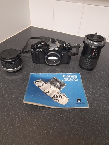 Canon av1 35mm slr - canon, camera