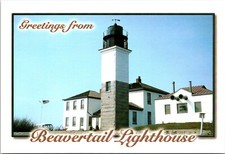 Postcard Lighthouse Beavertail