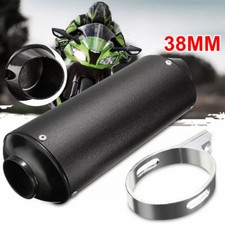 Black exhaust pipe muffler - pipe,