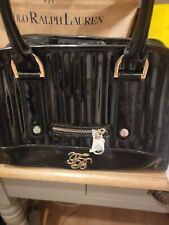 ted baker black patent handbag