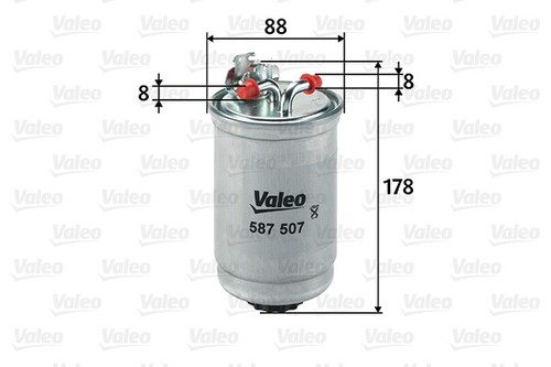 587507 valeo fuel filter for - fuel,