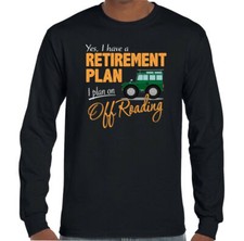 Off Roading Retirement Plan Mens Funny 4X4 T-Shirt 90 SVX Road 