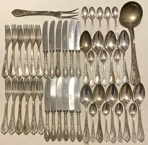 Vintage queens pattern silver - vintage,