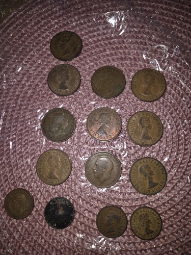 Old penny and half - penny's, pennys