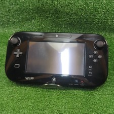 Official Nintendo Wii U WiiU Game Pad Black Controller Needs New Battery