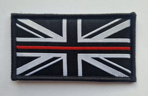 Union jack badge - thin, line