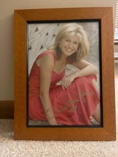 Olivia Newton John 9 x 13 Framed/Autographed Photo