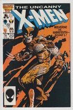 UNCANNY  X-MEN #212 (MARVEL)