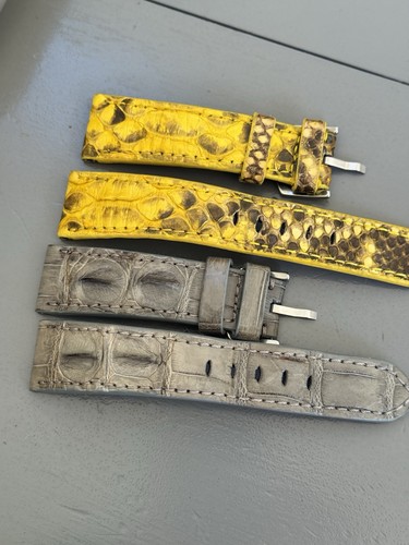 Two panerai straps lac crado - lac,