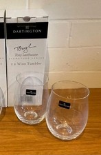 Dartington crystal stemless - 2x,