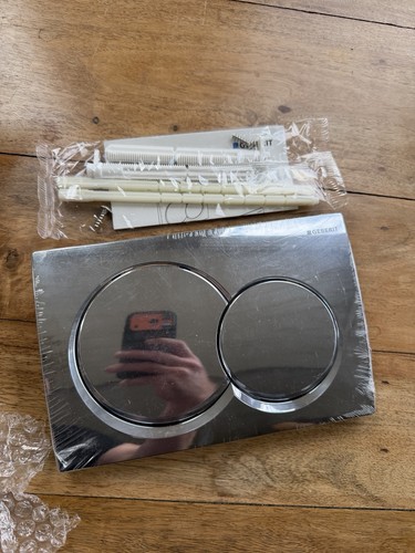 Geberit alpha01 round dual - round,