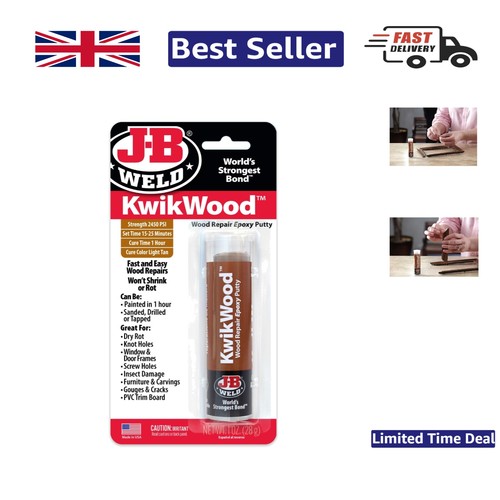 Tan kwikwood epoxy putty - epoxy,