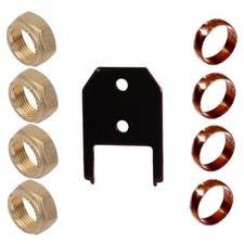 Heatrae Sadia Megaflo - 3/4 Nut and Olive Pack 95607838