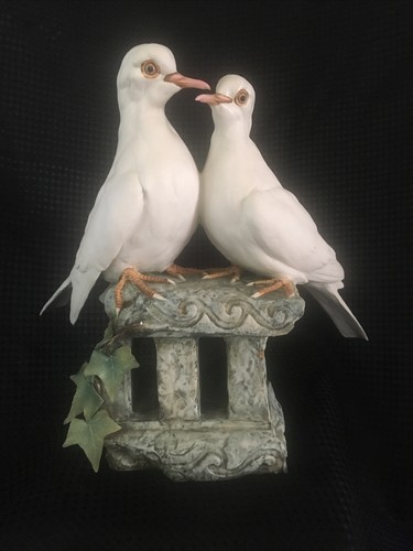 Tay italy ceramic doves - ceramic, on