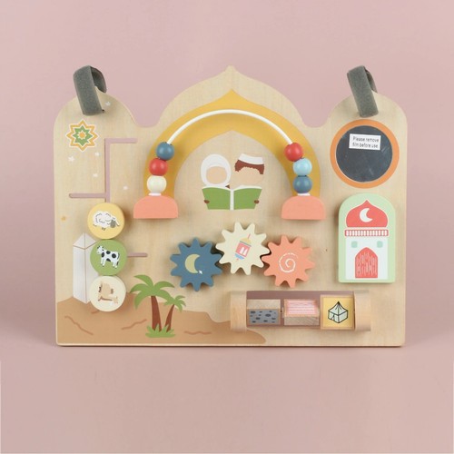 Muslim busy board - muslim, montessori